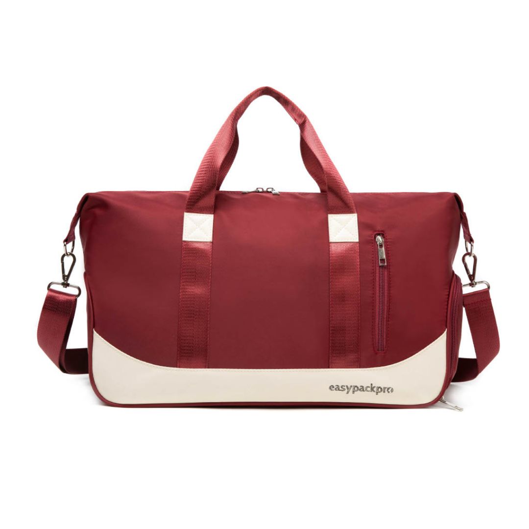 Weekender Duffle Bag / Burgundy