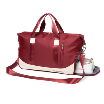 Weekender Duffle Bag / Burgundy