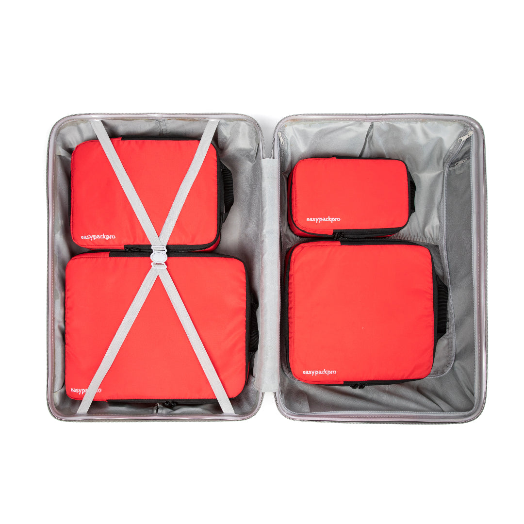 Compression Packing Cubes Backed By 2,000+ Travellers Shop Now –  EasyPackPro